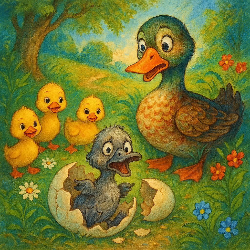 Вылупляется гадкий утёнок