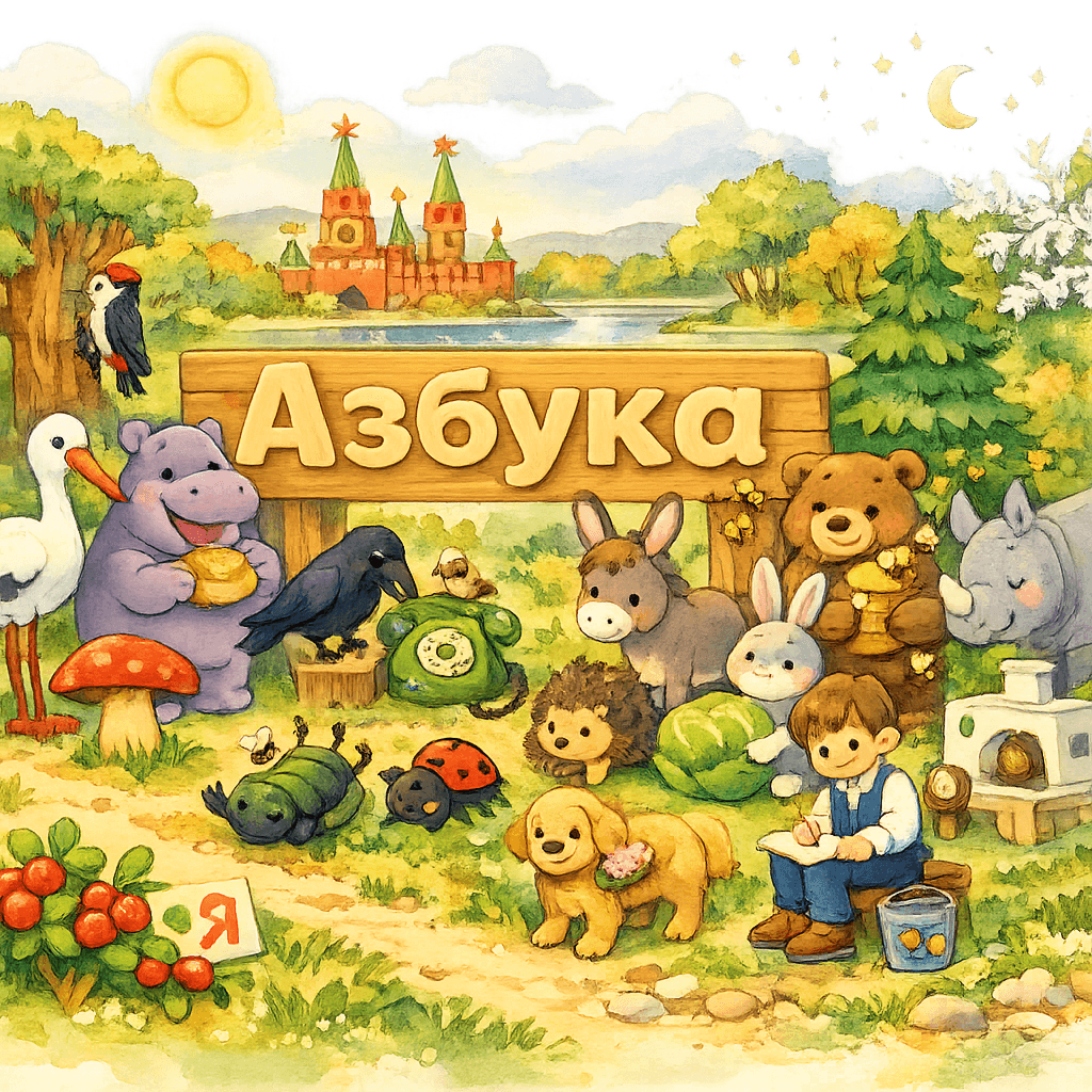 Веселая Азбука в стихах
