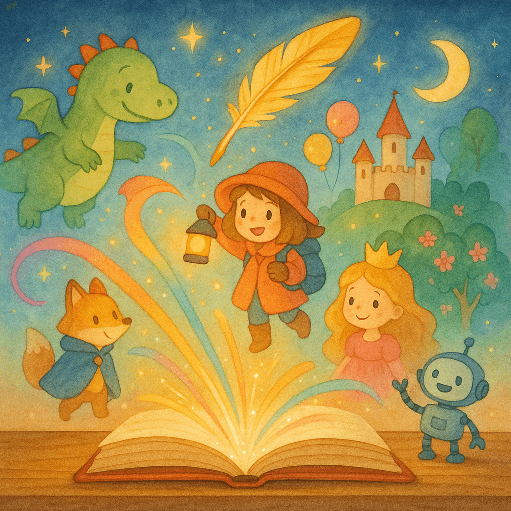 Магическое перо оживляет героев из книги