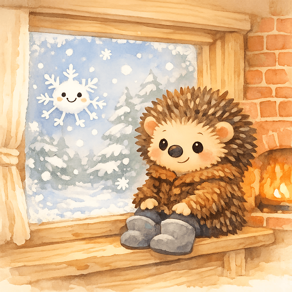 Поросенок в колючей шубке