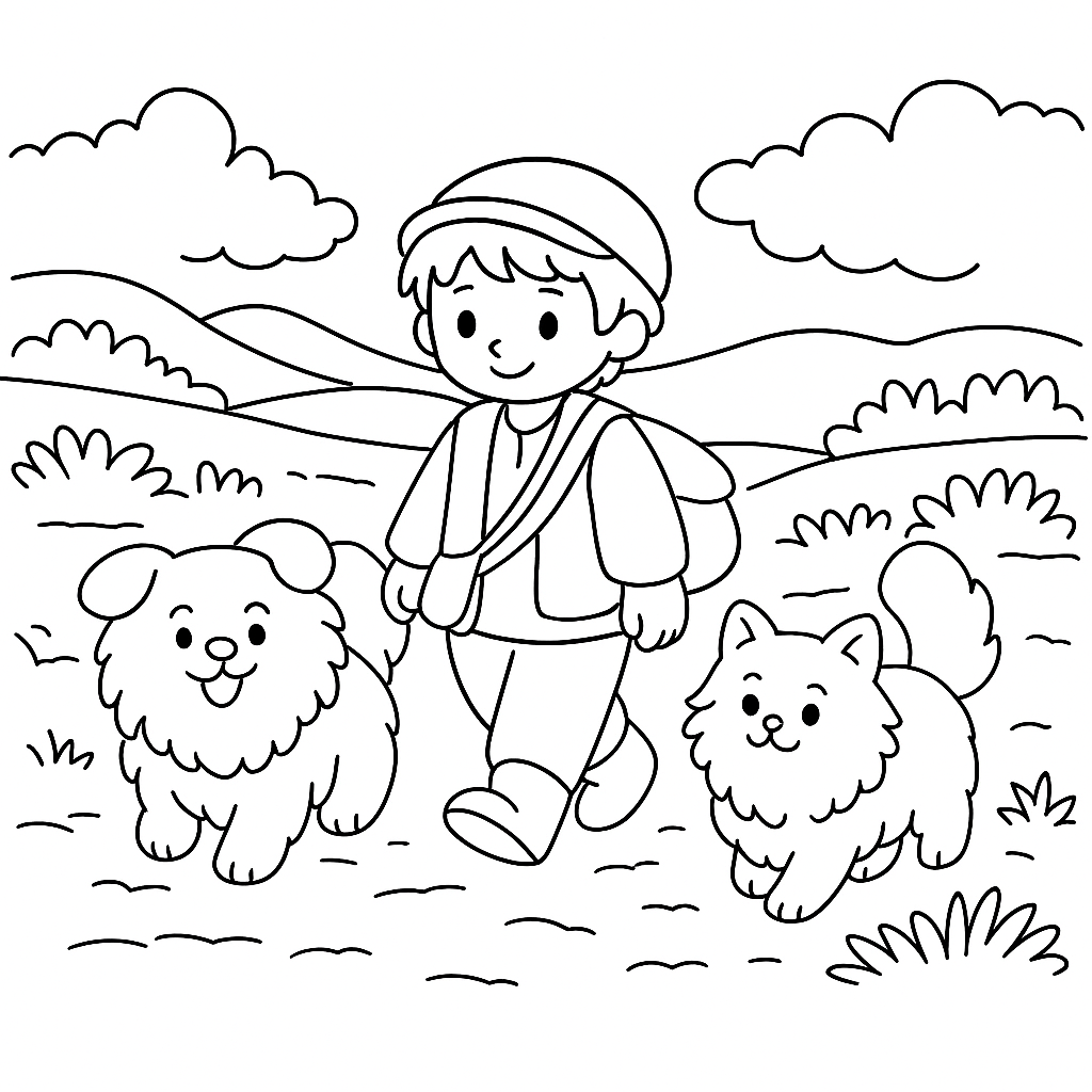 Раскраска по сказке "Железный перстень"