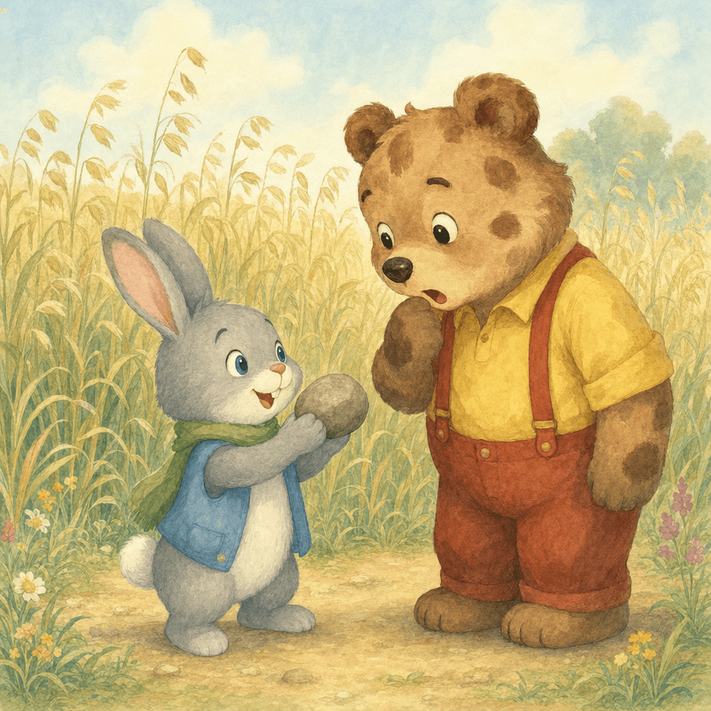 Косой и медведь