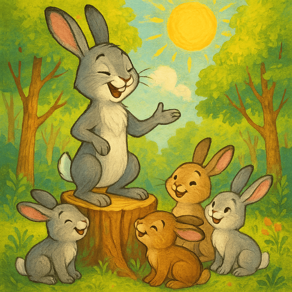 Про храброго зайца-длинные уши, косые глаза, короткий хвост