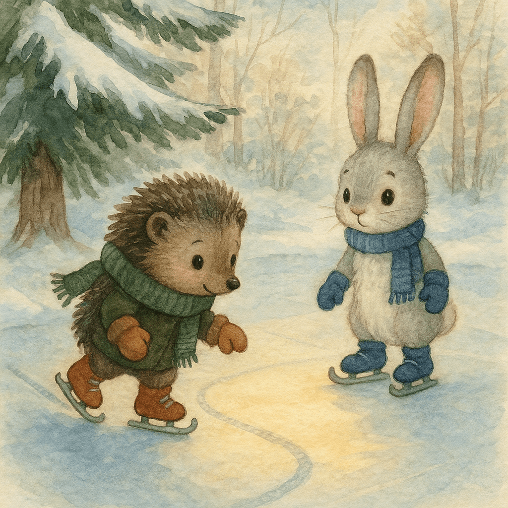 След проходит из тени на солнце