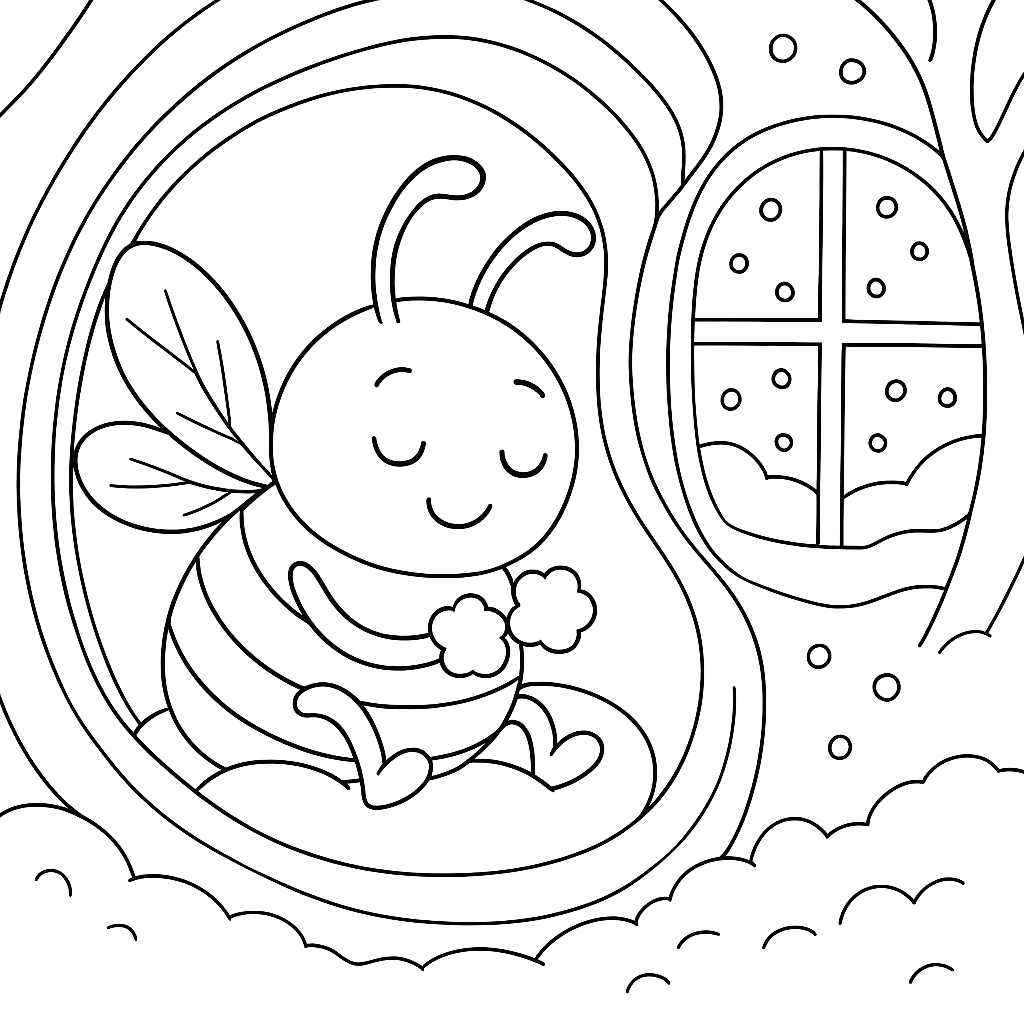 Раскраска по сказке "Три дочери"