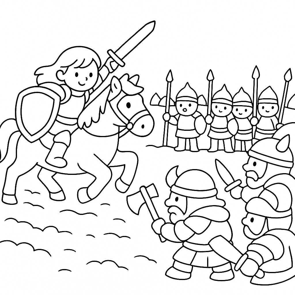 Раскраска по сказке "Леший"